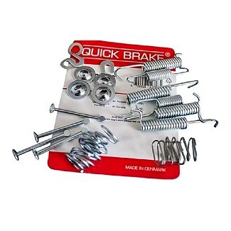 Ремкомплект колодок ручного гальма (пружинки) QUICK BRAKE