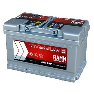 Автомобільний акумулятор Titanium Pro 75Ач 640А "+" праворуч FIAMM