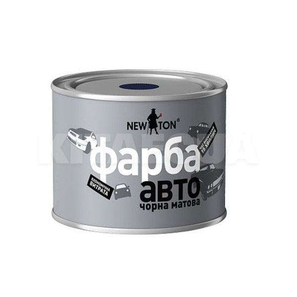 Краска 450мл черная матовая NEW TON (57695-NEW-TON)