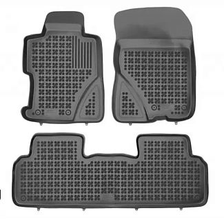 Резиновые коврики в салон Honda Civic Sedan (2008-н.в.) (3шт) 200908 REZAW-PLAST