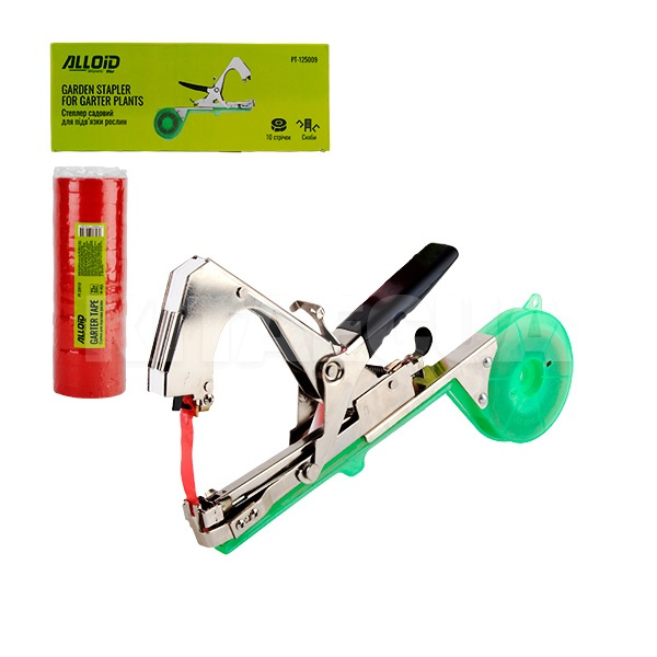 Степлер садовий підв'язування рослин з 10 стрічками Alloid (PT-125009) - 2