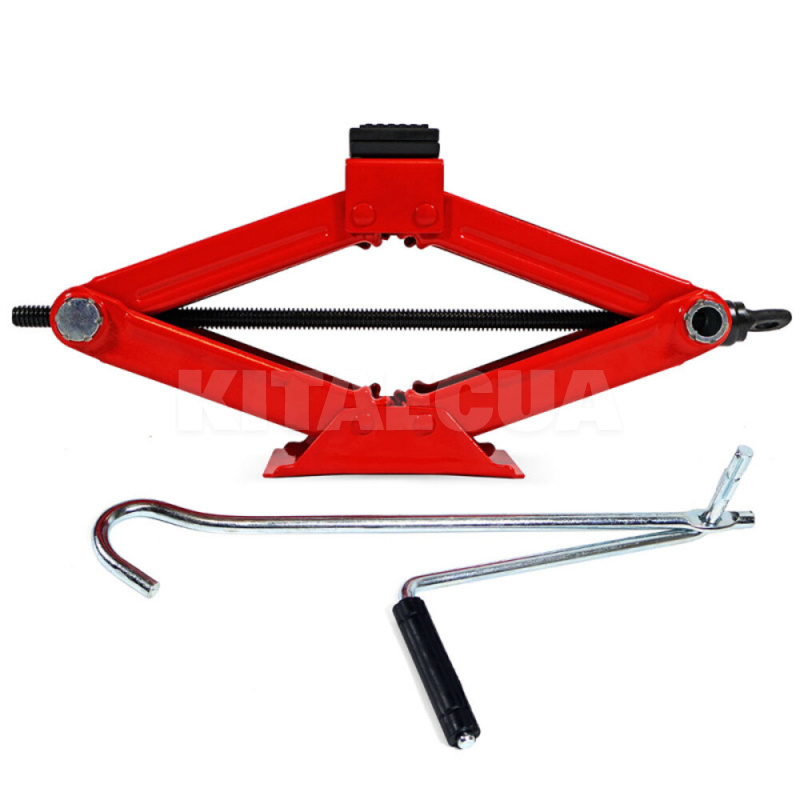 Домкрат механічний ромбоподібний до 2т (110-390мм) з металевою ручкою MAXION (MXAC-SJ2Т39) - 4