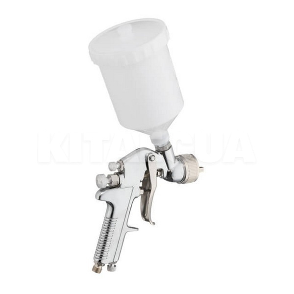 Краскопульт пневматический HP 1.4мм 5 бар бачок 600мл Intertool (PT-0112) - 7