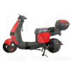 Велоскутер аккумуляторный TRON 50 км 800 Вт красный + аккумулятор 60В 20Ач FORTE (145129)