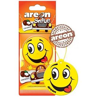 Ароматизатор сухой листик "кокос" Smile Dry Coconut AREON