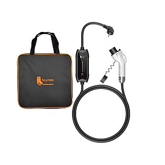 Зарядка для электромобиля 3.5KW 16A - Cat-EV-F7 (кабель 5м. + сумка) FEYREE