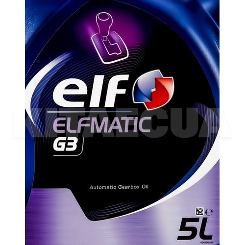Масло трансмісійне мінеральне 5л (в ГУР) ATF Elfmatic G3 ELF (194388) - 2