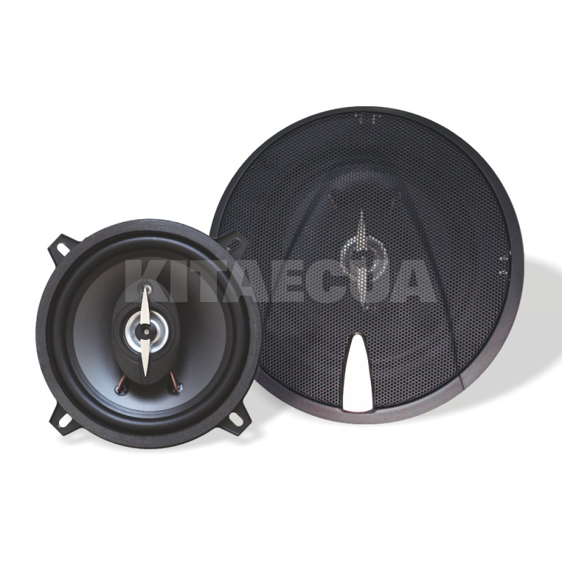 Динамики коаксиальные 3-х полосные 5-5.5" (13-14см) 200 Вт черные (2 шт) AS-B503 SIGMA (15437)