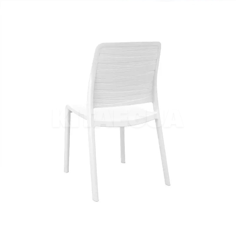 Стул садовый пластиковый Keter Charlotte Deco Chair белый до 110 кг Evolutif (3076540146581) - 2