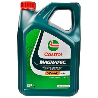 Масло моторне синтетичне 4л 5W-40 MAGNATEC A3/B4 CASTROL