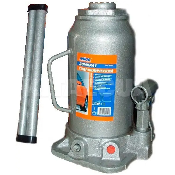 Домкрат гидравлический бутылочный до 50т (300мм-480мм) MIOL (80-082)