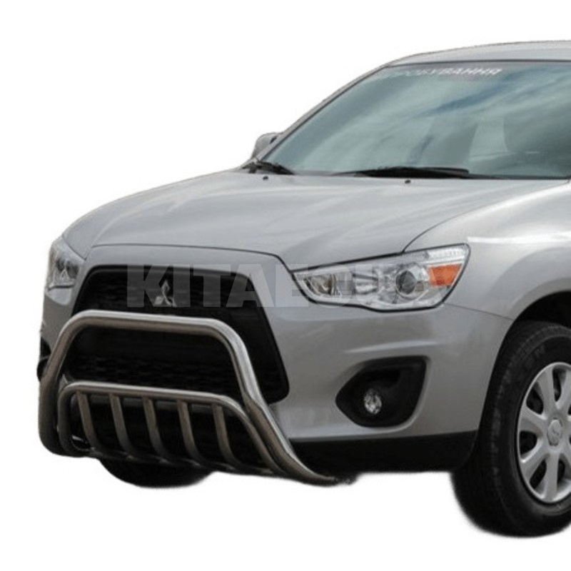 Кенгурятник WT002 Mitsubishi ASX 2010-2023 нержавіюча сталь CAN (dd22561) - 3