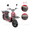 Электроскутер 120 км 1200 Вт красный + 2 бокса в подарок AIMA (XIO MA U1 L1E 2520 W/h-red)
