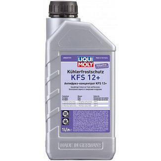 Антифриз-концентрат 1л красный G12+ -40°C Kohlerfrostschutz KFS 2001 Plus LIQUI MOLY