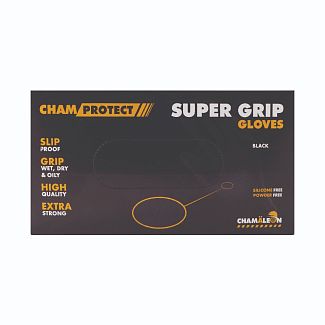 Перчатки рабочие нитриловые Grip Super Grip XL (80шт.) CHAMAELEON