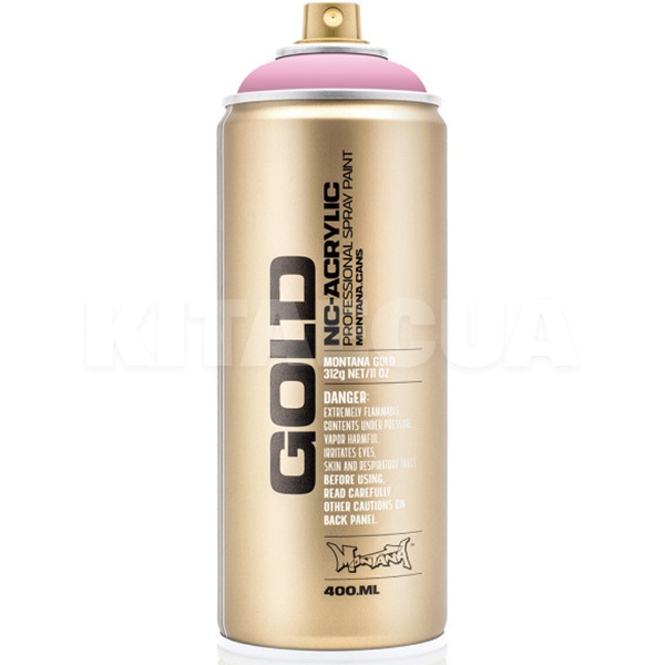 Фарба декоративна акрилова 400мл 3110" свіжа малина" напівматова Gold MONTANA (284427-MONTANA)