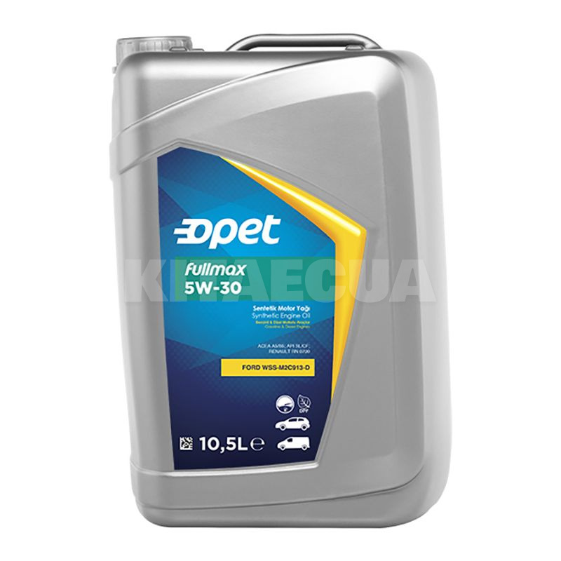 Масло моторное синтетическое 10,5л 5W-30 FullMax OPET (601214899)