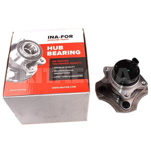 Ступица задняя в сборе (ABS) INA-FOR на Geely MK2 (1014003295)