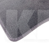 Текстильные коврики передние Geely CK (2006-н.в.) серые с шевронами BELTEX (16 01-СAR-GR-GR-T5-G)
