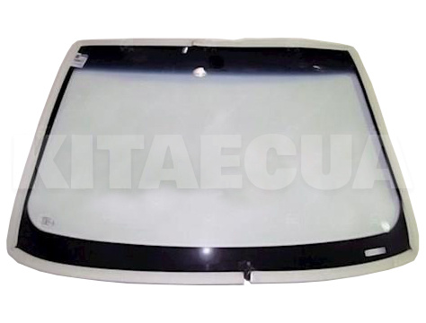 Стекло лобовое зеленое с полосой на Geely EMGRAND EC7 (1068001140)