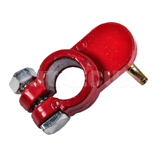 Клема акумуляторна (+) свинцева болт з баранчиком Дорожня карта (DK-TL114P) - 3