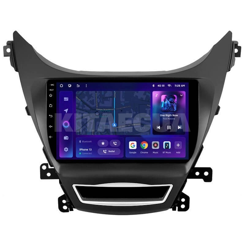 Штатна магнітола MOSS M2 4+32 Gb 9" Hyundai Elantra 5 JK 2010-2016 (F2) AMS (49123)