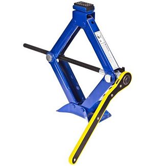 Домкрат механічний ромбовидний до 1т (95-350мм) з тріскачкою VITOL