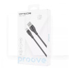 Кабель USB Type-C 2.4A 1м Soft Silicone черный PROOVE (492030001)