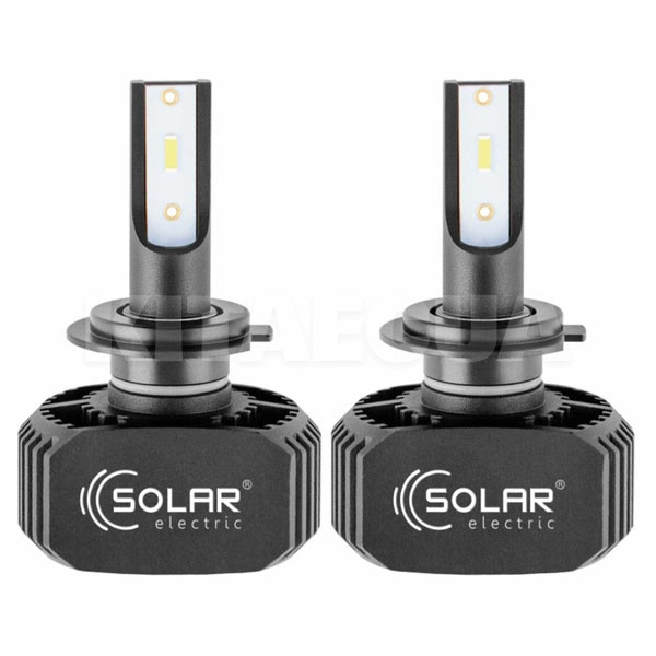 LED лампа для авто H7 PX26d 40W 6000K (комплект) Solar (8207)