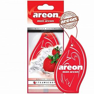 Ароматизатор сухий лист "полуниця" Mon Strawberry AREON