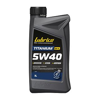 Масло моторное синтетическое 1л 5W-40 TITANIUM GR-5 LUBRICO