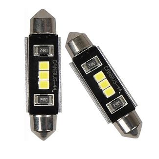 Светодиодная лампа V3 9/18V C5W 5500K (компл.) AMS