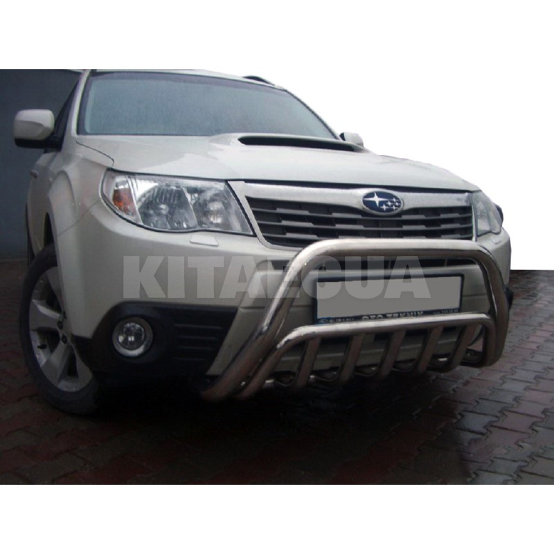 Кенгурятник WT002 Subaru Forester 2008-2013 нержавеющая сталь CAN (dd22730) - 2
