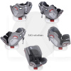 Автокресло детское Roto Isofix Grey-Red 0-36 кг Lorelli (10071272002)