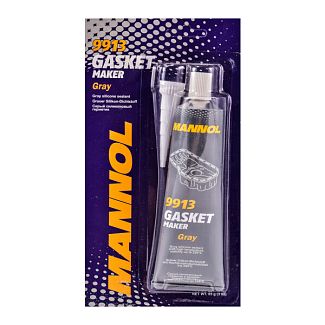 Герметик автомобільний формувач прокладок 85г Gasket MAKER сірий Mannol