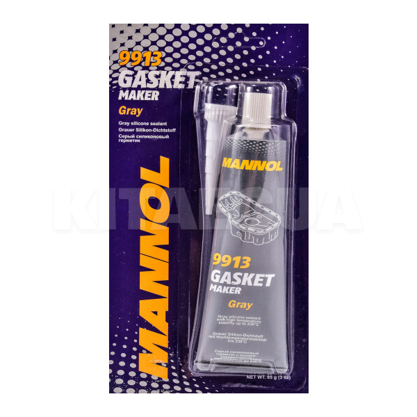 Герметик автомобильный формирователь прокладок 85г Gasket Maker серый Mannol (9913)
