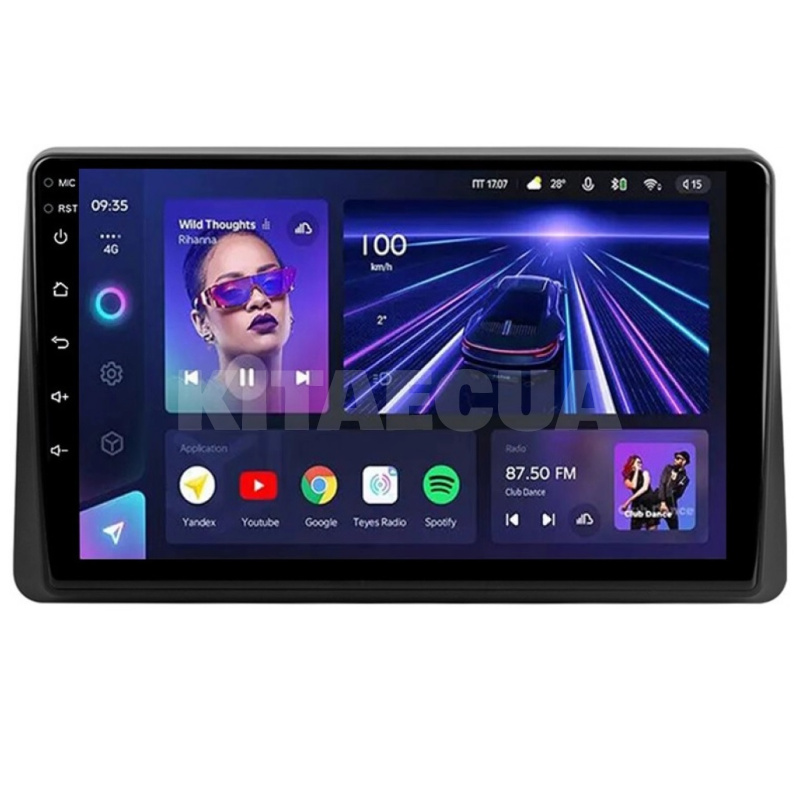 Штатна магнітола CC3L 4+64 Gb 10" Renault Arkana 2019-2023 Teyes (52323)