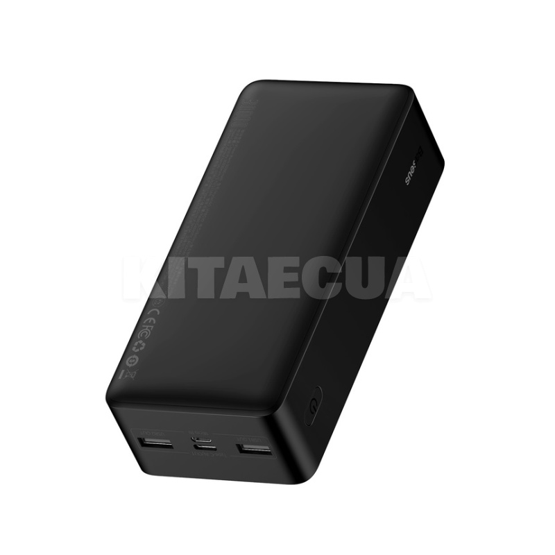 Повербанк Bipow Overseas 30000mAh 20W чорний BASEUS (392430001) - 3