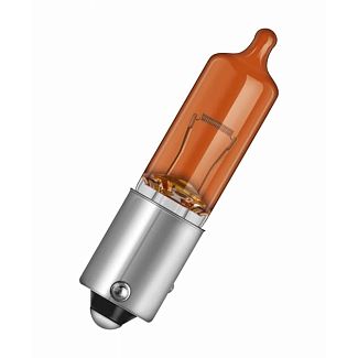 Галогенна лампа HY21W 21W 12V amber Osram