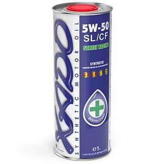 Масло моторное синтетическое 1л 5W-50 Atomic Oil SL/CF XADO