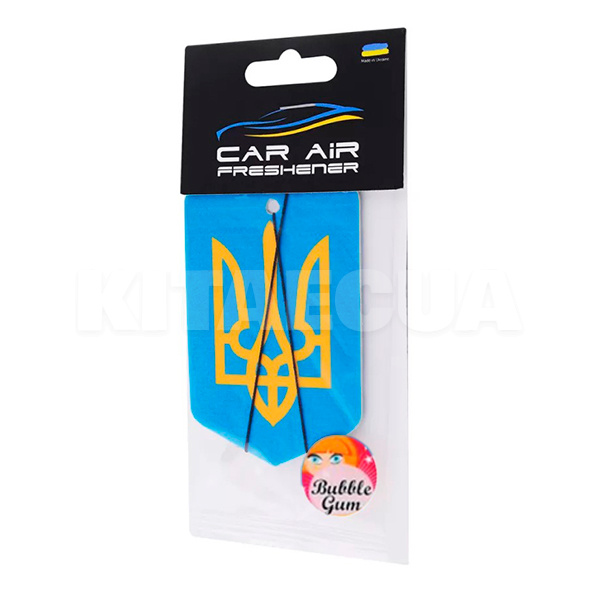 Ароматизатор сухой листик "жвачка" Герб Bubble Gum (37634)
