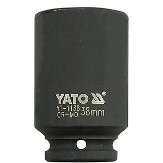 Головка торцевая ударная 6-гранная удлиненная 38 мм 3/4" 90 мм YATO
