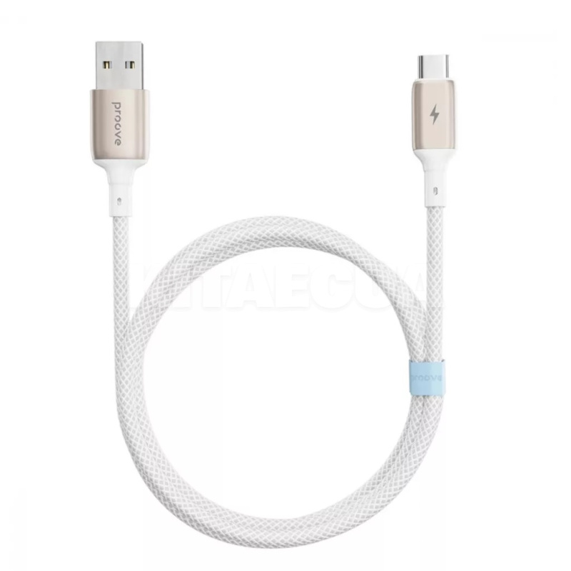 Кабель USB Type-C 2.4A 1м Dense Metal белый PROOVE (504980003) - 6