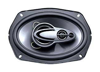 Динамики коаксиальные 4-х полосные овальные 6x9" (15х23 см) черный 250ВтSilver (2 шт) Celsior