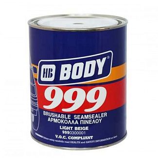 Герметик автомобільний швів 1кг каучуковий бежевий BODY