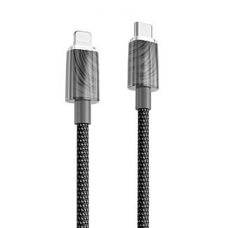 Кабель Type-C Lightning 27W 1м Spectral серый PROOVE
