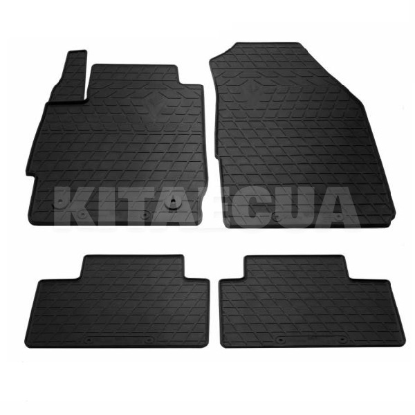 Резиновые коврики в салон Ford Ka+ (2016-н.в) FC2 клипсы Stingray (1007274)