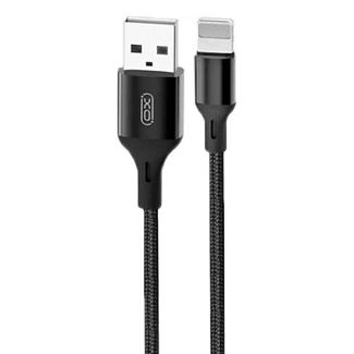 Кабель USB Lightning NB143 1м чорний XO