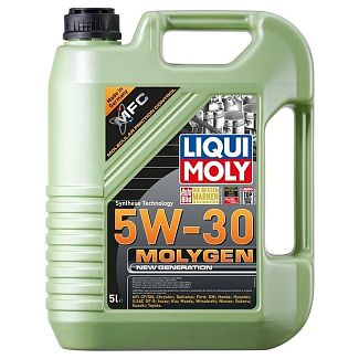 Моторное масло синтетическое 5л 5W-30 New Generation LIQUI MOLY
