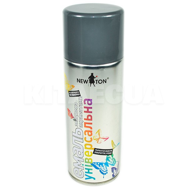 Краска-эмаль универсальная 400мл темно-серая NEW TON (58155-NEW-TON)